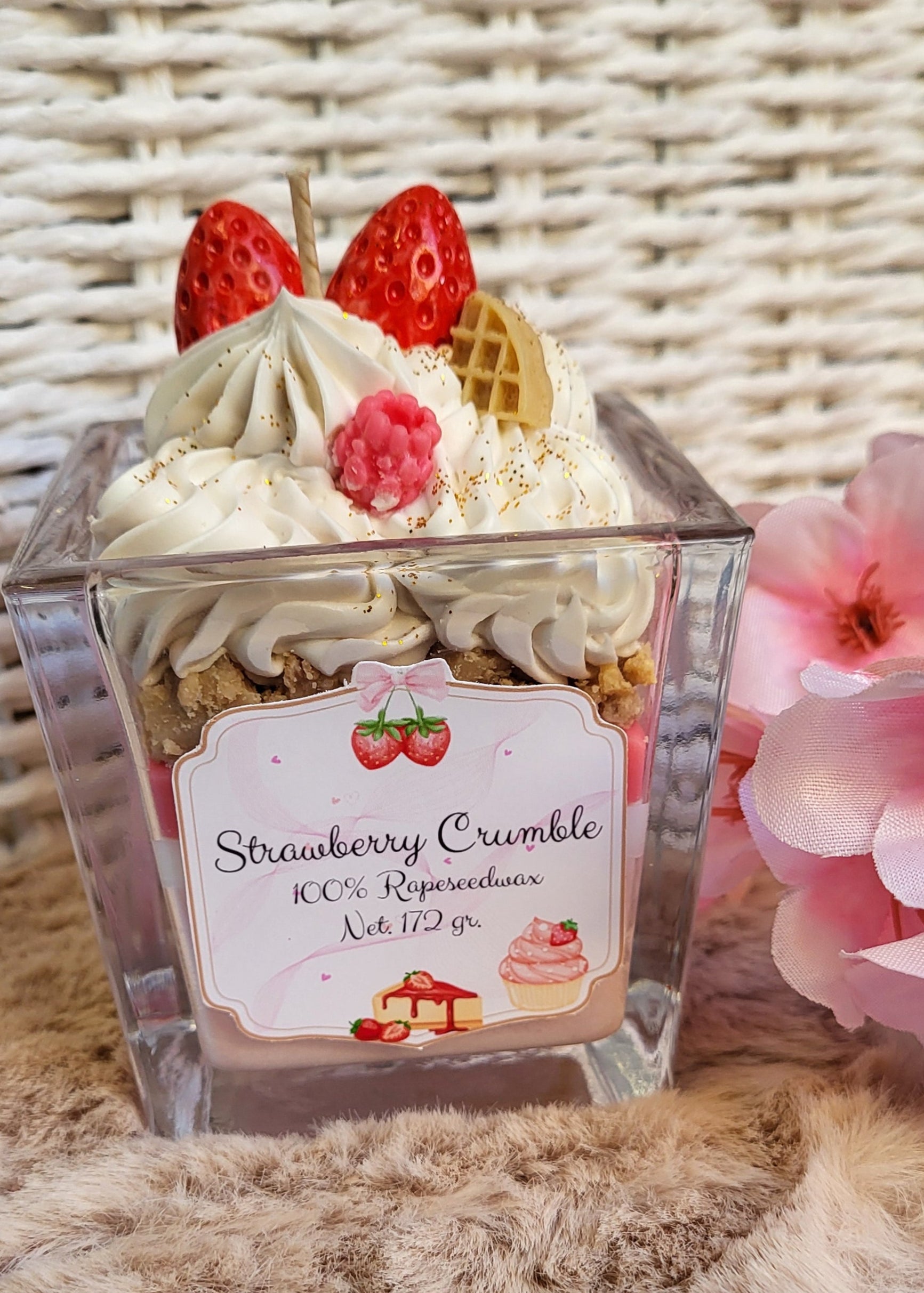 Strawberry Crumble